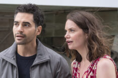 Ramon Rodriguez as Ben and Ruth Wilson as Alison in The Affair (Season 4, Episode 4)