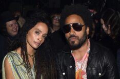 Lisa Bonet and Lenny Kravitz attend Saint Laurent at the Palladium