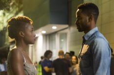 Issa Rae and Jay Ellis in Insecure - Season 2.