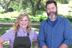 Watch Amy Poehler & Nick Offerman Crack Up in 'Making It' Bloopers (VIDEO)