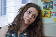 Emmy Rossum as Fiona Gallagher on a bus in Shameless -- Season 2, Episode 3 - 'I'll Light a Candle...'