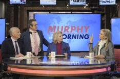 Murphy Brown - 'Fake News' - Joe Regalbuto, Grant Shaud, Candice Bergen, and Faith Ford