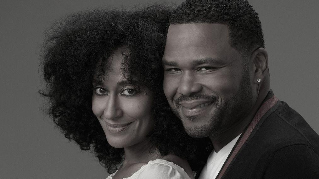 ABC's Black-ish stars Tracee Ellis Ross as Rainbow Johnson and Anthony Anderson as Andre Johnson