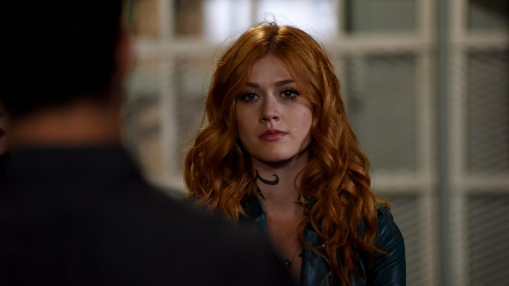 SHADOWHUNTERS - 'Thy Soul Instructed' - JaceÕs concerns grow about his mental state and turns to Luke for information on his familyÕs past. Clary and Izzy go after a rogue vampire and Simon hunts for a new apartment. This episode of 'Shadowhunters' airs Tuesday, April 10 (8:00 - 9:00 p.m. EDT) on Freeform. (Freeform/John Medland) KATHERINE MCNAMARA