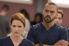 Sarah Drew and Jesse Williams