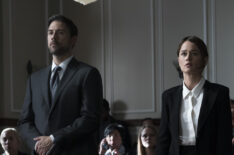 Adam Rayner and Robin Tunney in The Fix