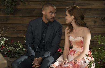 Jesse Williams and Sarah Drew