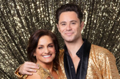 Mary Lou Retton and Sasha Farber on Dancing With The Stars