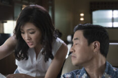 Constance Wu and Randall Park in Fresh off the Boat