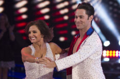 Mary Lou Retton and Sasha Farber on Dancing With The Stars