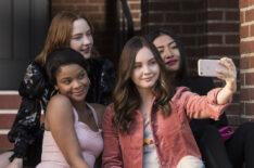 Light as a Feather - Candace (Ajiona Alexus), Violet (Haley Ramm), McKenna (Liana Liberato), and Alex (Brianne Tju)