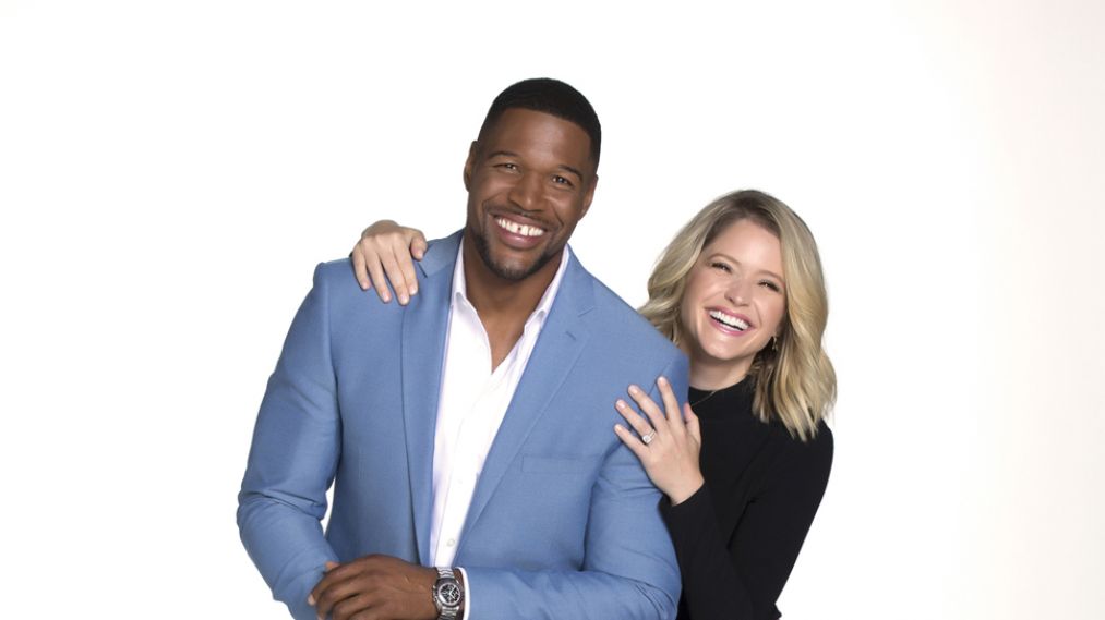 GMA Day - Michael Strahan and Sara Haines