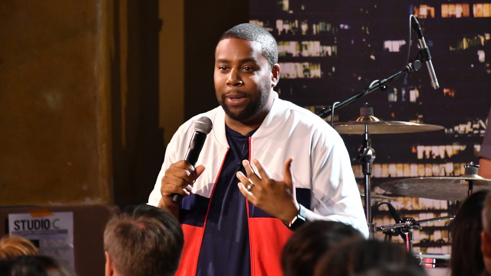 Kenan Thompson onstage at Studio C Live from NYC
