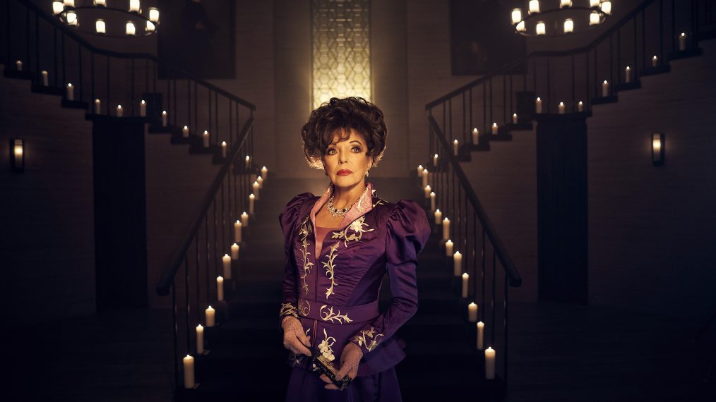 Joan Collins as Evie Gallant in AHS: Apocalypse