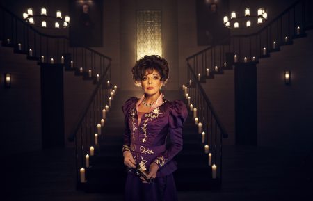 Joan Collins as Evie Gallant in AHS: Apocalypse