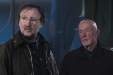 Rainer Bock as Werner, Jonathan Banks as Mike Ehrmantraut - Better Call Saul - Season 4, Episode 5