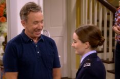 Tim Allen as Mike and Kaitlyn Dever as Eve in Last Man Standing