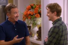 Tim Allen as Mike and Christoph Sanders as Kyle in Last Man Standing