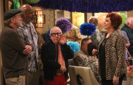 THE COOL KIDS: L-R: Martin Mull, David Alan Grier, Leslie Jordan, and Vicki Lawrence in THE COOL KIDS premiering Friday Sept. 28 (8:30-9:00 PM ET/PT) on FOX. ©2018 Fox Broadcasting Co. Cr: Patrick McElhenney/FOX