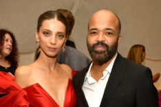Angela Sarafyan and Jeffrey Wright attend The Hollywood Reporter & SAG-AFTRA 2nd Annual Emmy Nominees Night