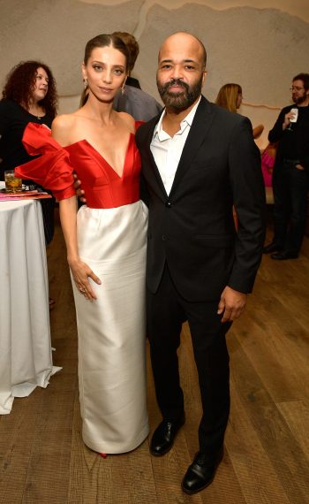 Angela Sarafyan and Jeffrey Wright attend The Hollywood Reporter & SAG-AFTRA 2nd Annual Emmy Nominees Night