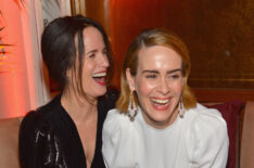 Elizabeth Reaser and Sarah Paulson at Entertainment Weekly And L'Oreal Paris Hosts The 2018 Pre-Emmy Party