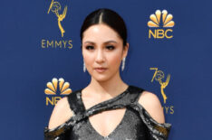 Constance Wu attends the 70th Emmy Awards