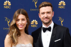 70th Emmy Awards - Jessica Biel and Justin Timberlake