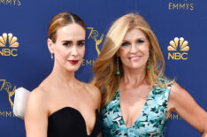 70th Emmy Awards - Sarah Paulson and Connie Britton