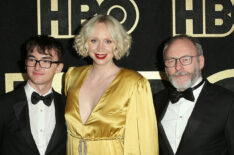 Isaac Hempstead, Gwendoline Christie and Liam Cunningham attend HBO's Post Emmy Awards Reception