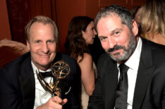 Jeff Daniels and Scott Frank attend the 2018 Netflix Primetime Emmys After Party