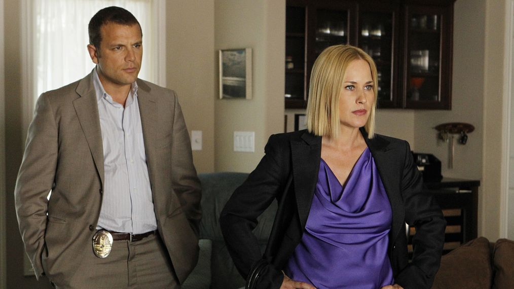 David Cubitt and Patricia Arquette in Medium