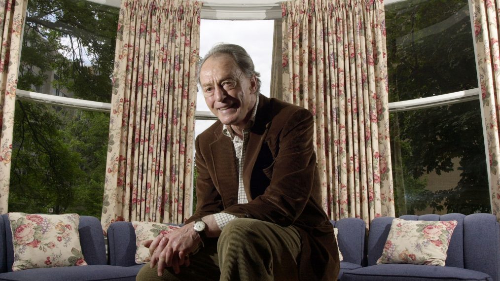 PETERDONAT-July 17, 2003-Veteran actor, Peter Donat, poses for a portrait in Toronto Thursday July 1