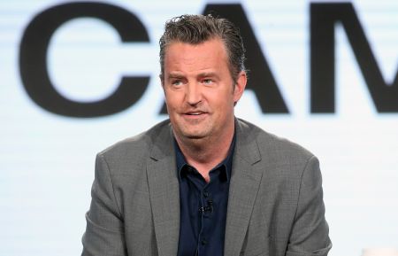 Actor Matthew Perry of the television show 'The Kennedys - After Camelot' speaks onstage during the REELZChannel portion of the 2017 Winter Television Critics Association Press Tour at the Langham Hotel on January 13, 2017 in Pasadena, California