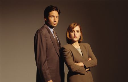 Gillian Anderson and David Duchovny Portrait Session