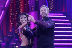Cheryl Burke and Ian Ziering on Dancing With the Stars