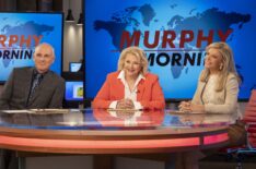 Murphy Brown - Joe Regalbuto, Candice Bergen, and Faith Ford