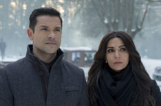 Mark Consuelos as Hiram and Marisol Nichols as Hermione in Riverdale - 'Chapter Thirty-Two: Prisoners'