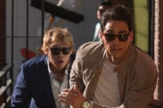 Rupert Grint and Luke Pasqualino in Snatch