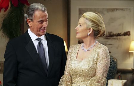 Victor (Eric Braeden) and Nikki Newman (Melody Thomas Scott) in Young and the Restless