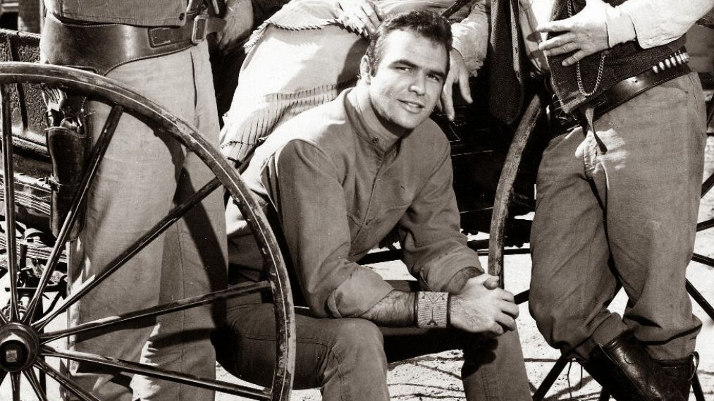 Burt Reynolds in an early 1960s publicity shot for Gunsmoke