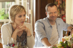 Blue Bloods - Amy Carlson and Donnie Wahlberg