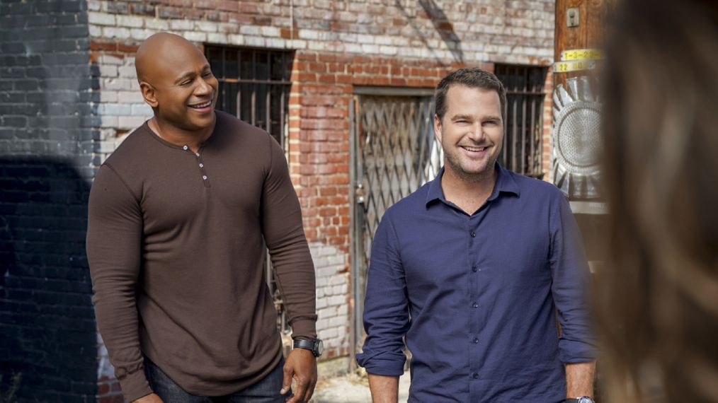 LL Cool J (Special Agent Sam Hanna) and Chris O'Donnell (Special Agent G. Callen) in NCIS: Los Angeles
