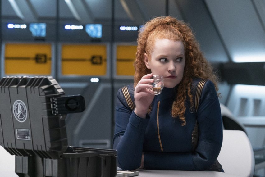 "Runaway" -- SF001 -- Pictured: Mary Wiseman as Tilly of the CBS All Access series SHORT TREKS. Photo Cr: Michael Gibson/CBS ÃÂ© 2018 CBS Interactive. All Rights Reserved.