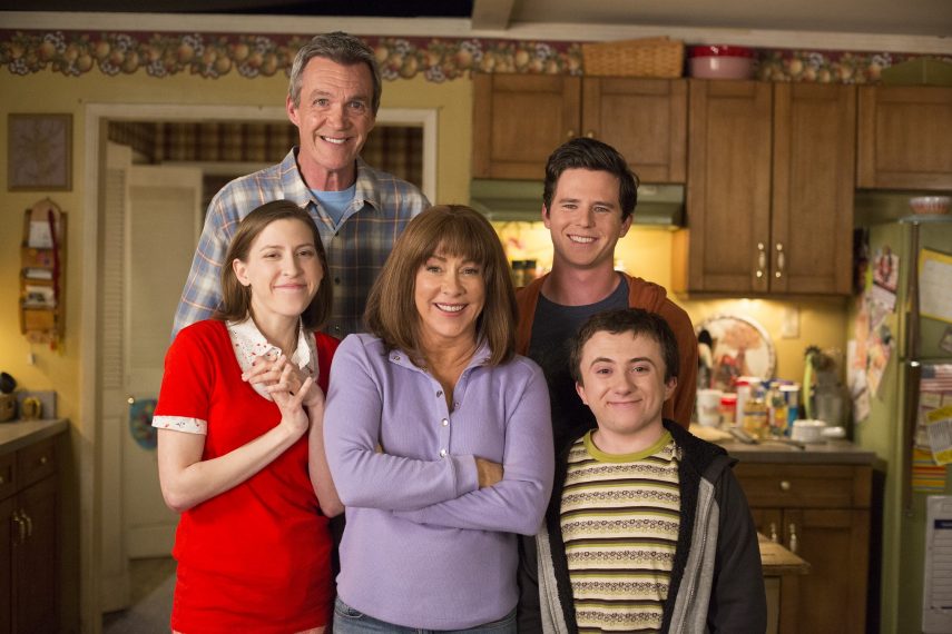 THE MIDDLE - "a heck of a ride" (ABC/Michael Ansell) EDEN SHER, NEIL FLYNN, PATRICIA HEATON, CHARLIE MCDERMOTT, ATTICUS SHAFFER