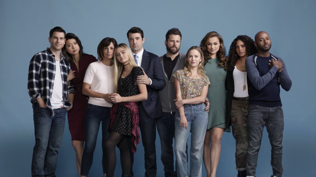 DAVID GIUNTOLI, GRACE PARK, STEPHANIE SZOSTAK, LIZZY GREENE, RON LIVINGSTON, JAMES RODAY, ALLISON MILLER, CHRISTINA OCHOA, CHRISTINA MOSES, ROMANY MALCO