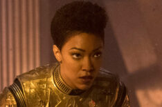 Sonequa Martin-Green as Michael Burnham in Star Trek Discovery