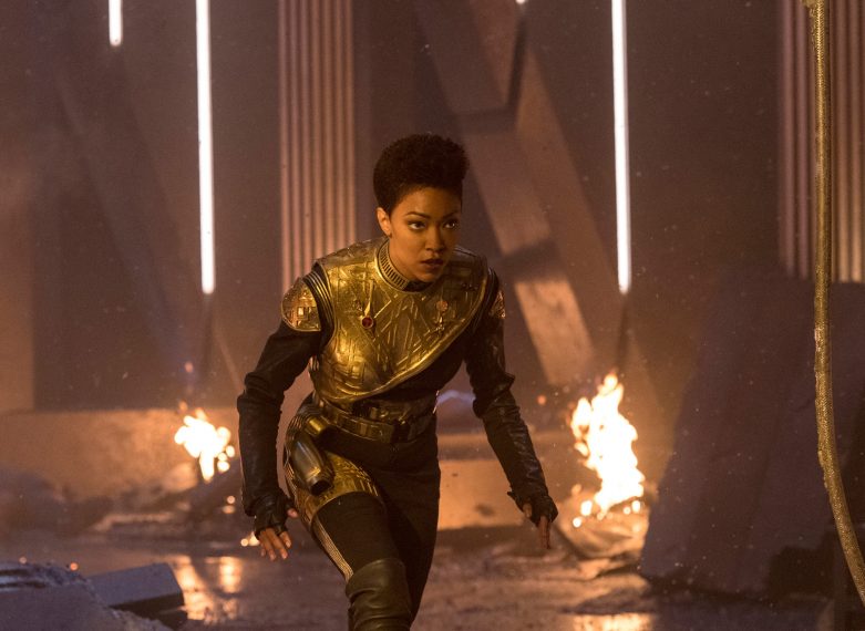 STAR TREK: DISCOVERY - Sonequa Martin-Green as Michael Burnham of the CBS All Access series STAR TREK: DISCOVERY.