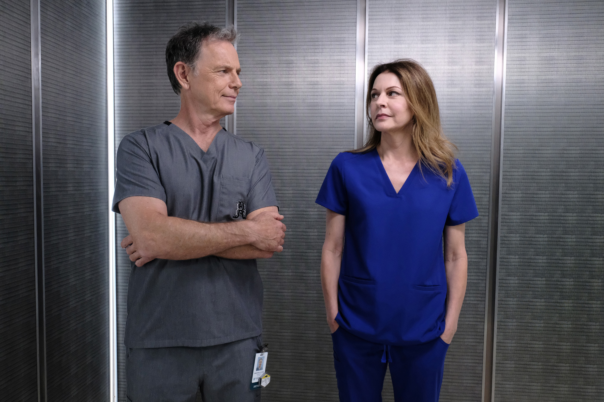 THE RESIDENT - Bruce Greenwood, Jane Leeves - THE RESIDENT: L-R: Bruce Gree...