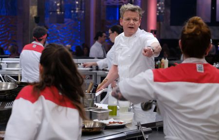 HELL'S KITCHEN - Gordon Ramsay - HELL'S KITCHEN: Host / chef Gordon Ramsay (C) in the 
